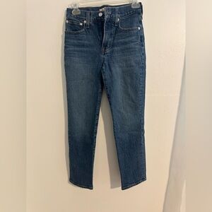 Madewell Perfect Vintage cropped jeans petite length size 24